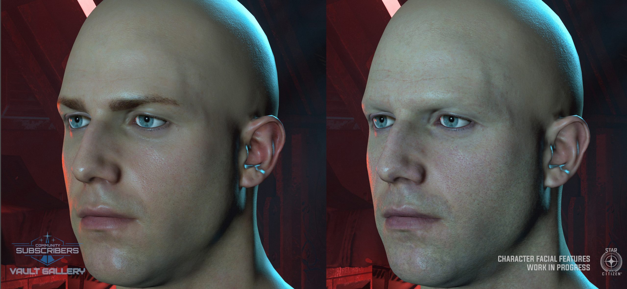 Star Citizen | Character Facial Features – Wip - Spaceloop